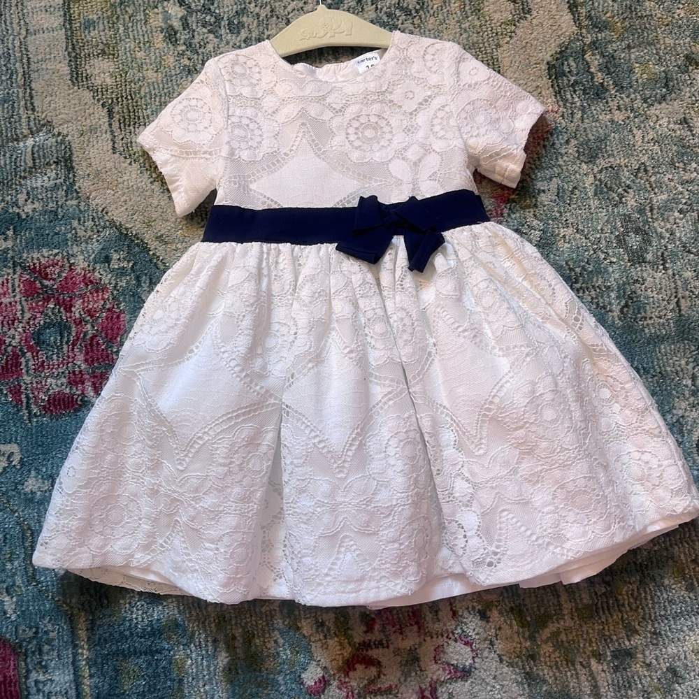 White Lace Baby Dress